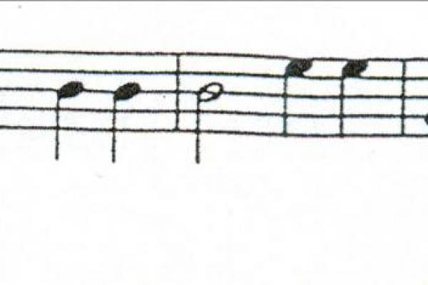  Notacja nutowa - ćwiczenia na pustych Ćw. 5