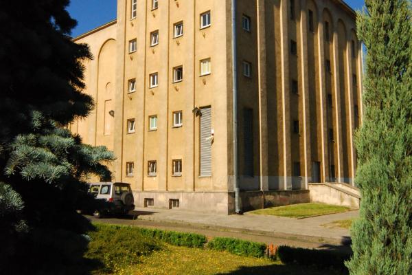 Gmach PW i WF - Zaplecze sceny sali widowiskowej