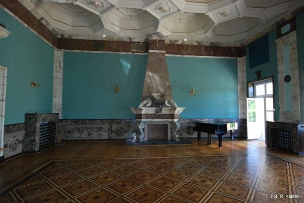 Gmach PW i WF - Sala kominkowa