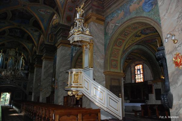Katedra - Barokowa ambona - Fot. Agnieszka Markiton