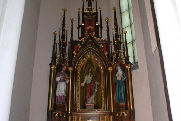 Kościół św. Krzyża - Ołtarz nawy bocznej - Fot. Agnieszka Markiton