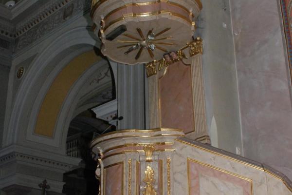 Kościół św. Wojciecha - Ambona  - Fot. Agnieszka Markiton