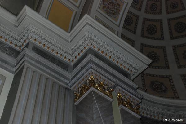 Kościół św. Wojciecha - Głowica pilastra - Fot. Agnieszka Markiton