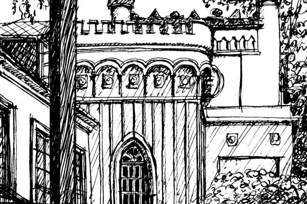 Pałacyk Zielińskiego - Rycina - Roman Mirowski - Fot. Agnieszka Markiton