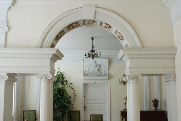 Pałacyk Zielińskiego - Salon z wystrojem klasycystycznym - Fot. Agnieszka Markiton