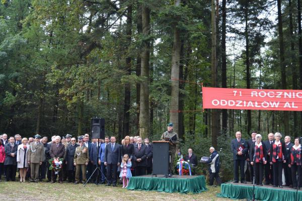 71 rocznica bitwy oodziałów AL pod Gruszką - Fot. Marek Urbański