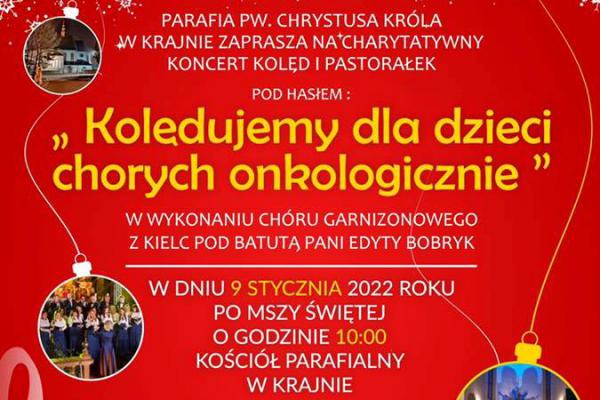 Charytatywny koncert kolęd i pastorałek w Krajnie