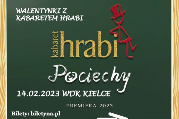 Walentynki z kabaretem HRABI w WDK