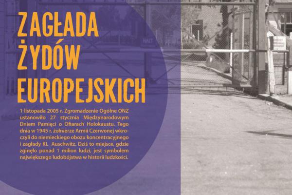 Do 28 lutego na Skwerze Stefana Żeromskiego w Kielcach można oglądać wystawę pt. ZAGŁADA ŻYDÓW EUROPEJSKICH 