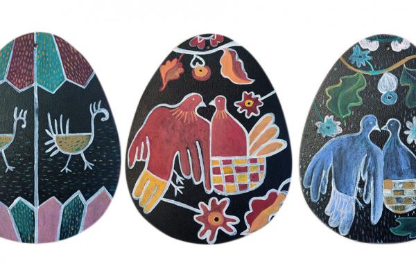 Warsztaty malowania tradycyjnych ornamentów ukraińskich na pisankach