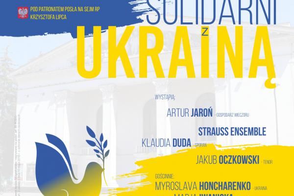 24.04. / BSCK zaprasza na Wiosenny koncert charytatywny SOLIDARNI Z UKRAINĄ