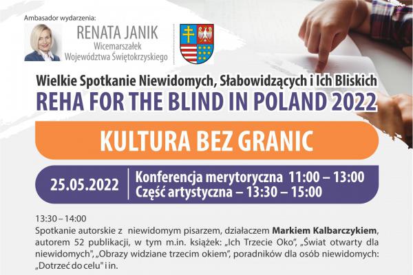 REHA FOR THE BLIND IN POLAND 2022 – KULTURA BEZ GRANIC