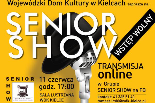 Czerwcowy koncert Senior Show już w najbliższą sobotę