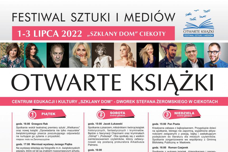 III edycja Festiwalu Sztuki i Mediów OTWARTE KSIĄŻKI