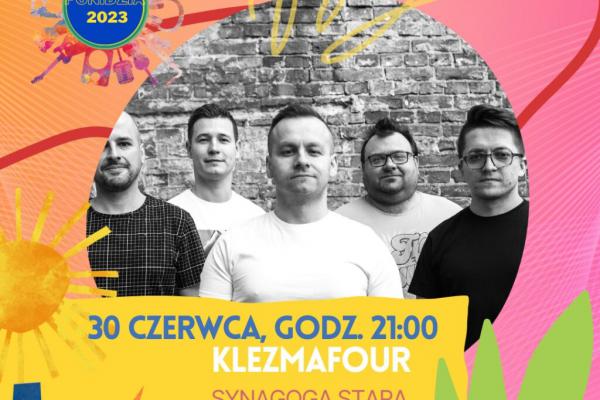 30.06. | Koncert zespołu KLEZMAFOUR