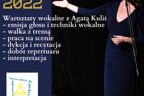 18–20.07. | Wakacyjne warsztaty VOICE MASTER z Agatą Kuliś w Pińczowie