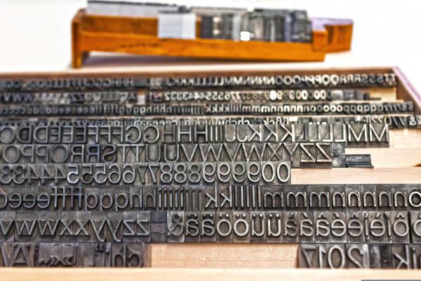 Spotkania z historią: warsztaty drukarskie ERA GUTENBERGA