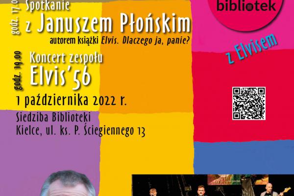 01.10. | Noc Bibliotek z Elvisem w WBP w Kielcach