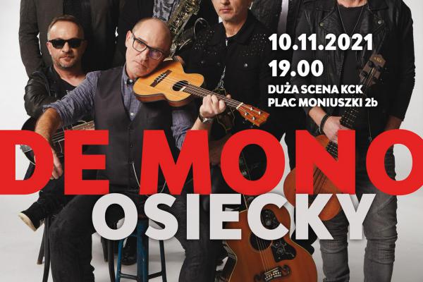 10.11. / W Kieleckim Centrum Kultury wystąpi zespół De Mono.