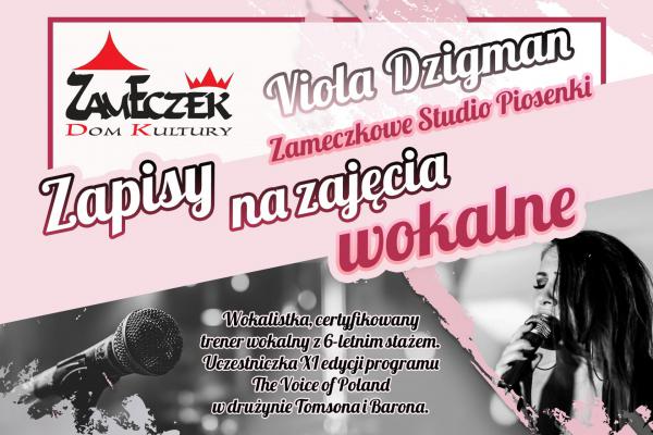 Zajęcia wokalne w DK ZAMECZEK