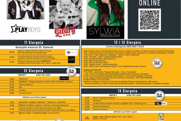 11–13.08. | 55. Dymarki Świętokrzyskie w Nowej Słupi 