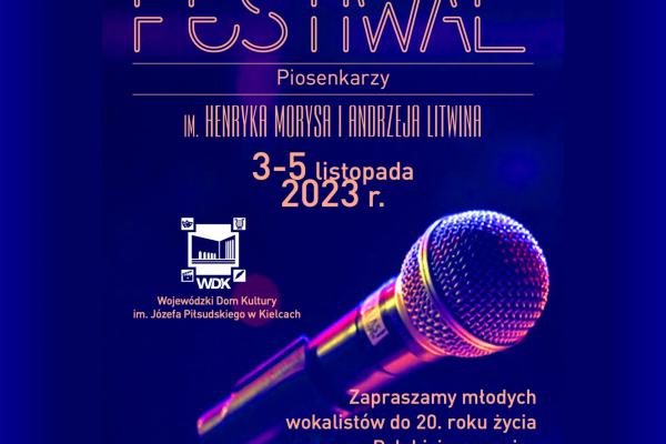 W WDK wyłoniono uczestników 34. Międzynarodowego Festiwalu Piosenkarzy im. Henryka Morysa i Andrzeja Litwina
