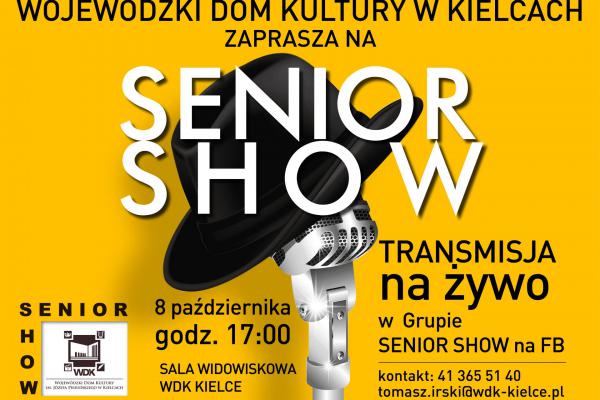 SENIOR SHOW – WDK zaprasza na koncert utalentowanych seniorów