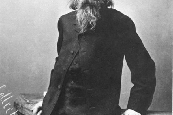 Zdjęcie Jana Matejki (ok. 1891 r.). - Aut.: Jules Mien (1842–1905) | Wikipedia 
