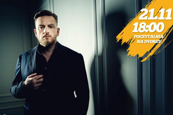 Szczepan Twardoch będzie gościem Poczytalni na dVoRcu