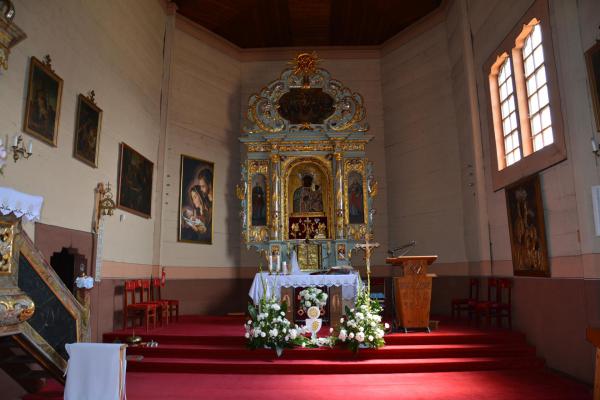 Barokowy ołtarz główny - Fot. Agnieszka Markiton