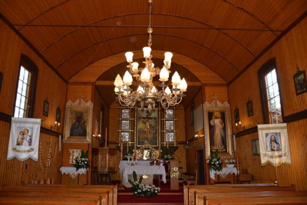 Wnętrze kościoła - Fot. Agnieszka Markiton