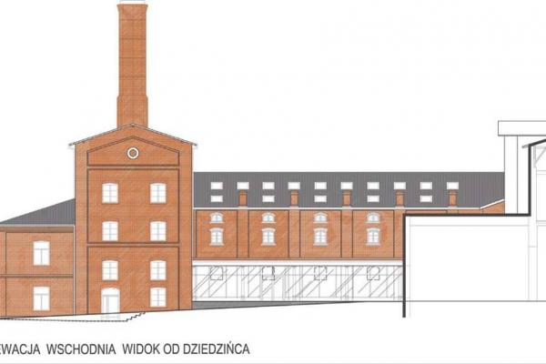 Projekt na Browar Kultury w Ostrowcu