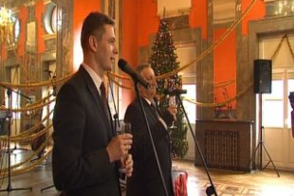 Noworoczne spotkanie zarządu województwa z dziennikarzami 2013