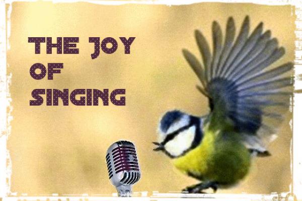 The joy of singing