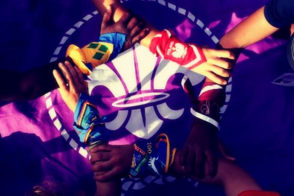 Obóz amerykańskich skautów