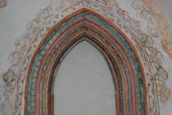 Opactwo cystersów w Jędrzejowie - Gotycki, ślepy portal