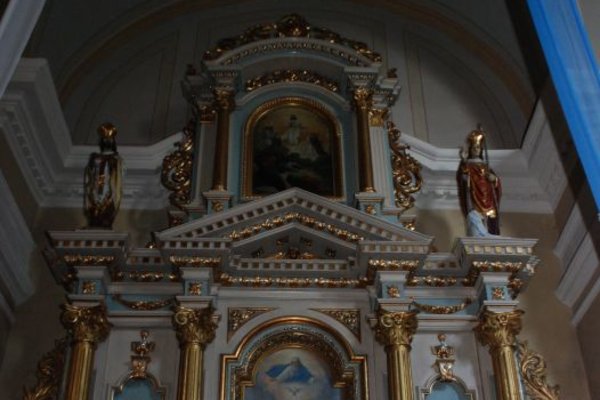 Kościół NMP w Busku-Zdroju - Ołtarz boczny