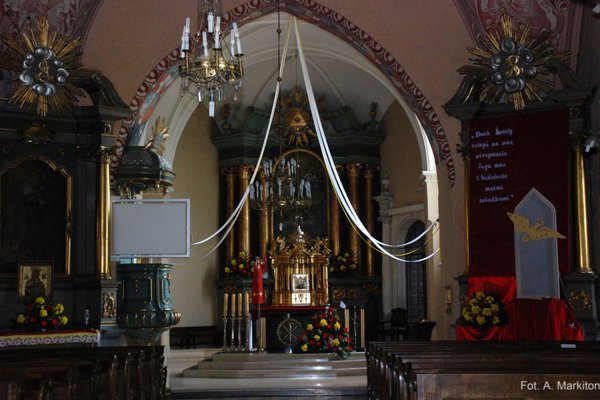 Kościół p.w. św. Trójcy w Jędrzejowie - XV w. nawa główna 