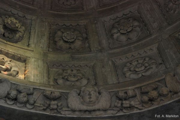 Kaplica Firlejów w Bejscach - Elementy zdobnicze kopuły