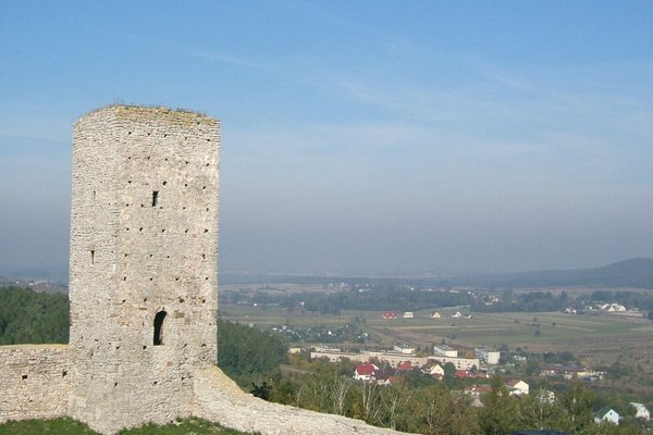 Zamek w Chęcinach - Baszta czworogranna