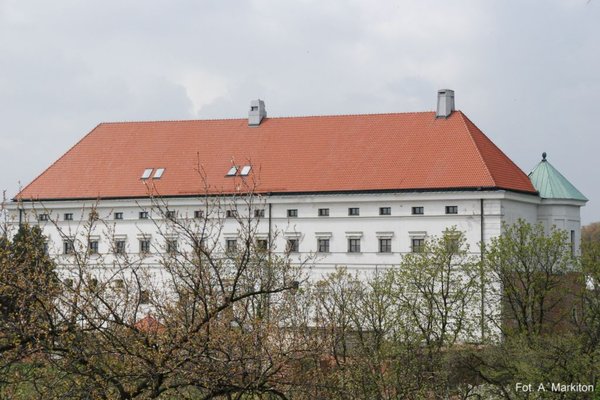 Zamek w Sandomierzu - Elewacja wschodnia fot. A. Markiton 