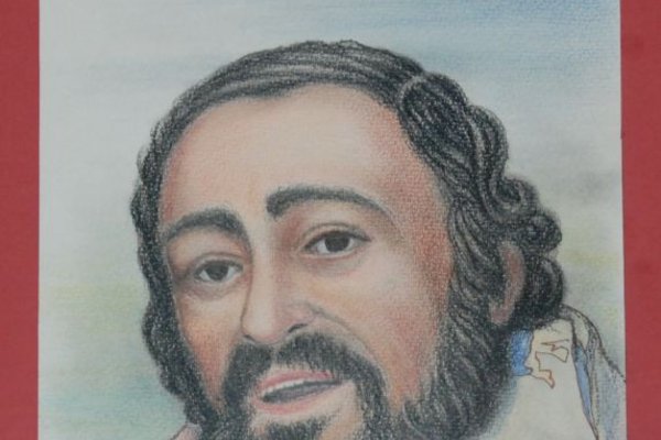 Wystawa - „Luciano Pavarotti” - Eugeniusz SzołaFot.A. Markiton