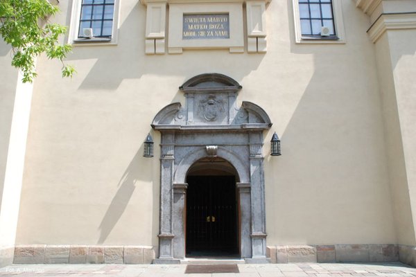 Katedra - Marmurowy portal główny