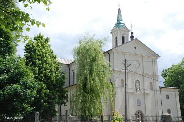 Kościół św. Wojciecha - Zachodnia ściana prezbiterium