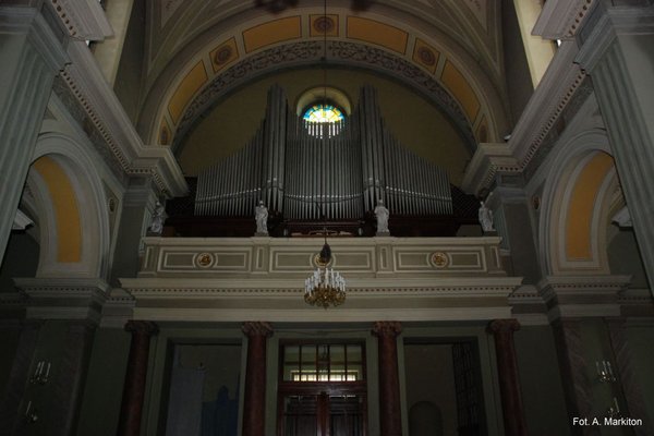 Kościół św. Wojciecha - Chór z organami