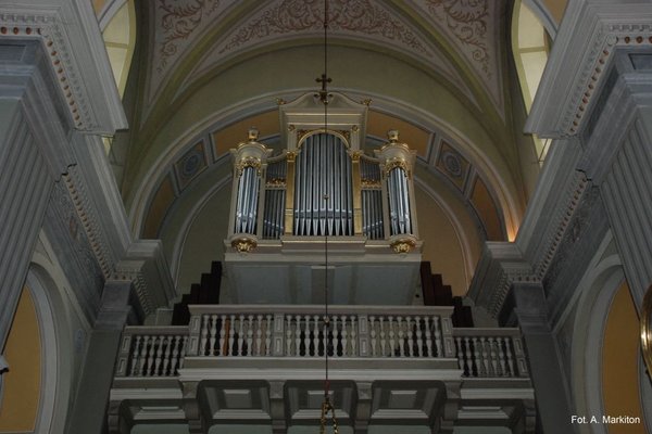 Kościół św. Wojciecha - Organy w transepcie