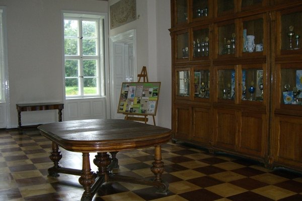 Pałac Wielopolskich w Chrobrzu - Biblioteka. Fot. Edyta Ruszkowska
