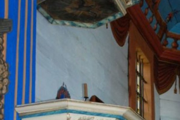 Kościół z Rogowa - Barokowa ambona