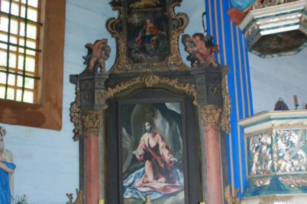 Kościół z Rogowa - Ołtarz boczny