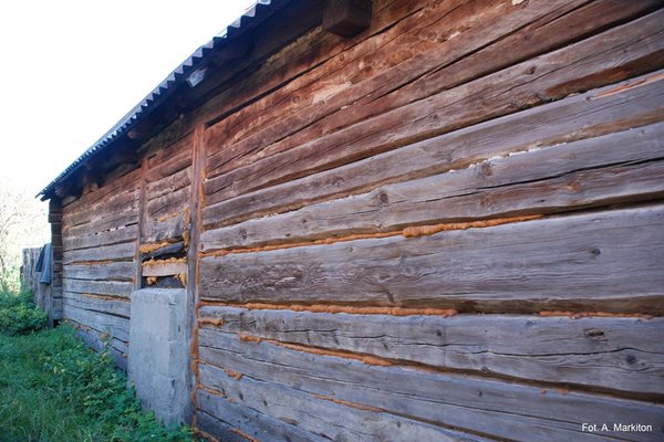 Zabudowa drewniana Daleszyc - Chałupa - ul. Głowackiego 25